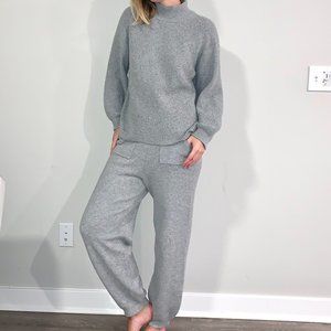 MISHA Lounge Knitted Wool Blend Tracksuit Set 2 pc